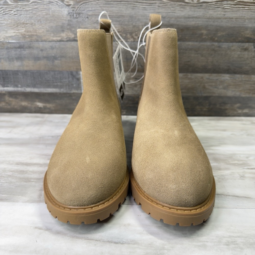 Steve Madden Lorali Women's Tan Suede Chelsea Boot Size 9 NEW - Picture 4 of 8